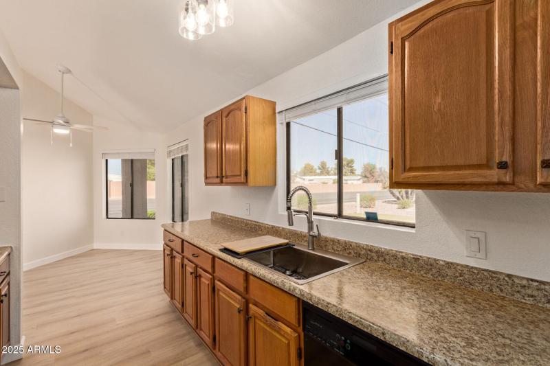 Kitchen to Breakfast Area