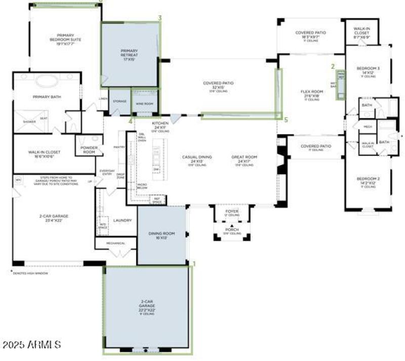 Sedona Homesite #21 Floorplan