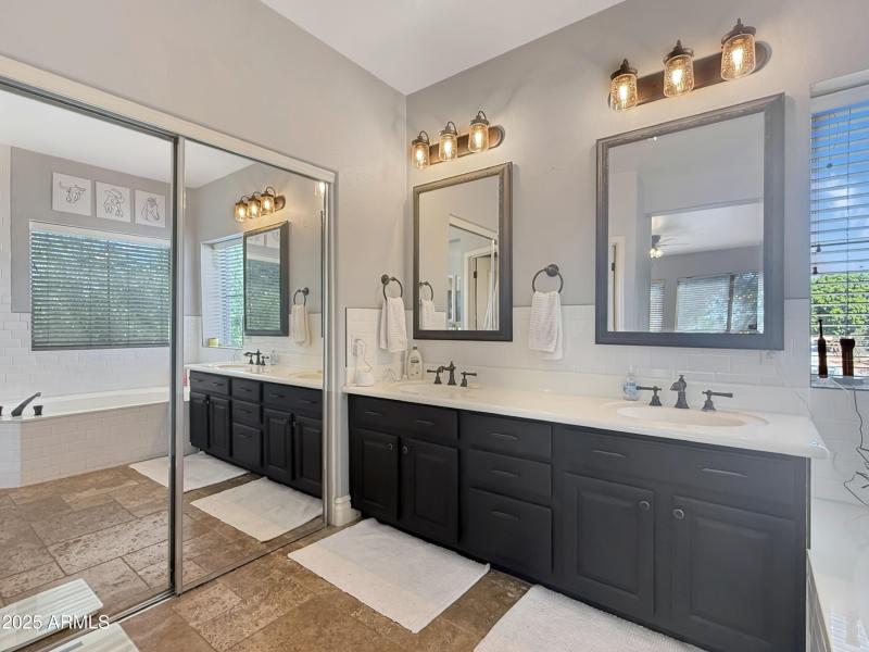 Primary Bathroom - Dual Vanity