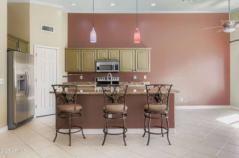 Extended Kitchen Island