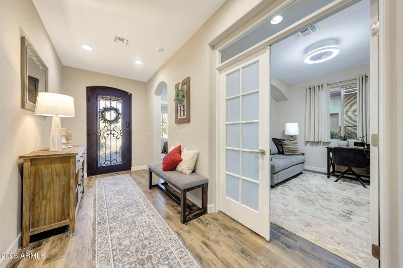 Entry and Office/Den