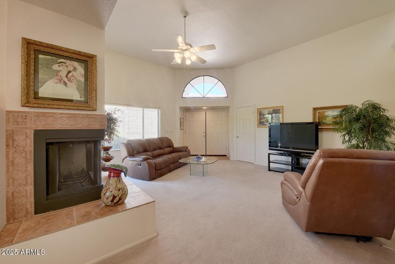 Looking Towards Double Front Door