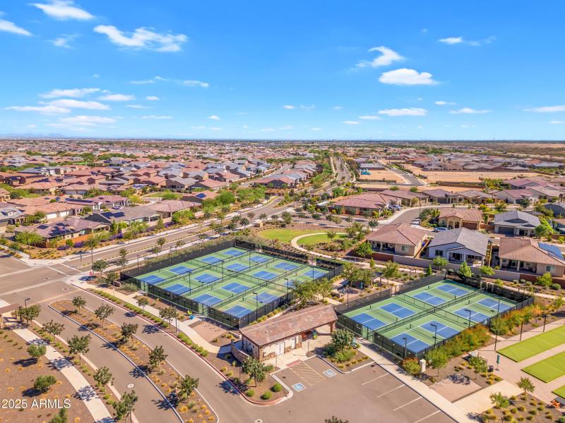 12 Pickleball courts