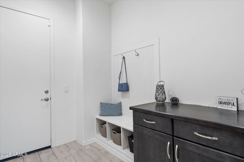 Entrance from Garage