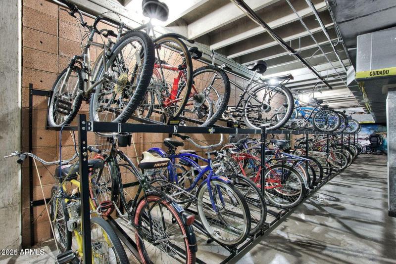 Garage Bike Area