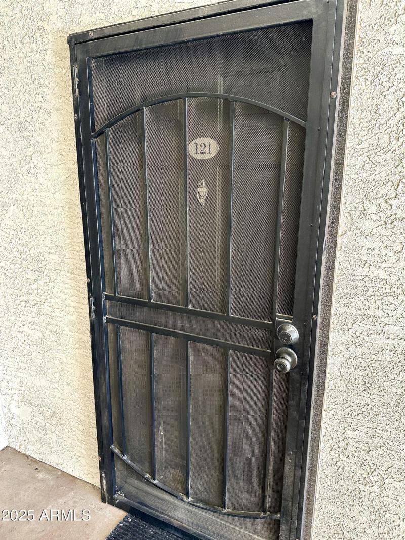 Front door 121