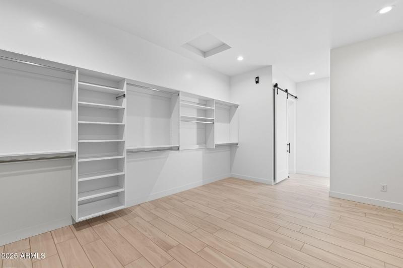 Primary Walk-In closet