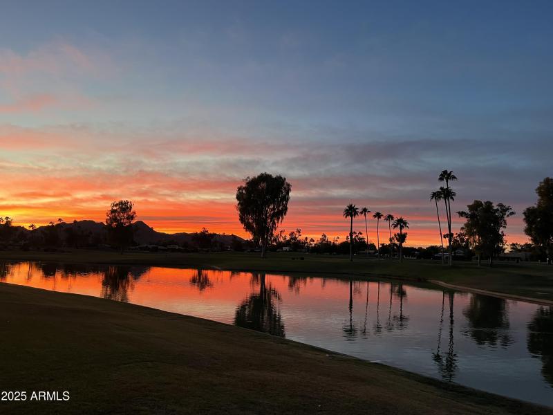 Sunset 8 from back patio