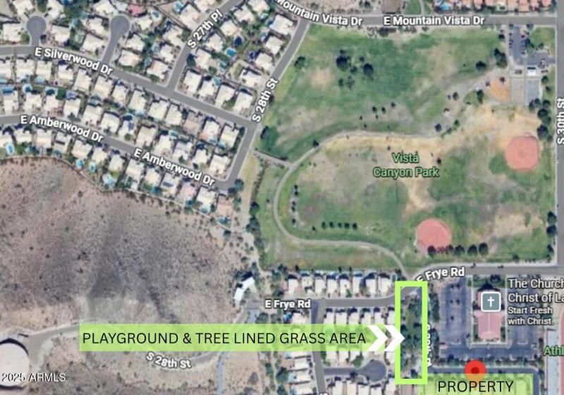 VISTA PARK AND PLAYGROUND DISTANCE