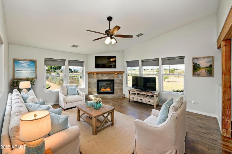 Living Room Virtually Staged