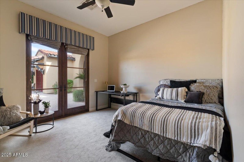 4th Bedroom with En Suite & Patio Access