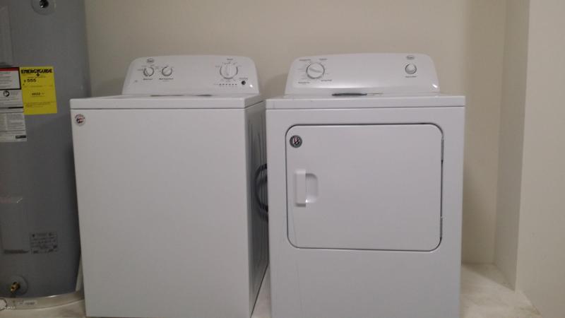 Washer and Dryer
