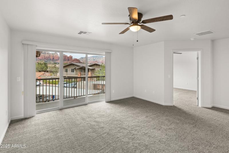 living room with view