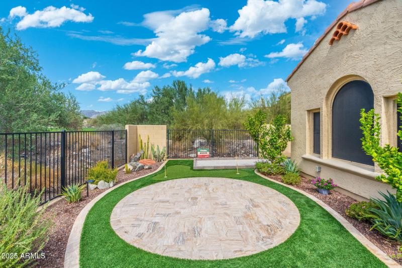 Add firepit and chairs