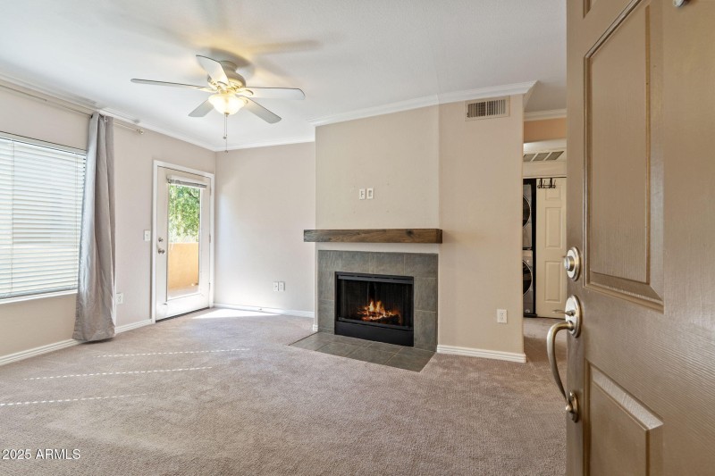 Living Room w/ Fireplace