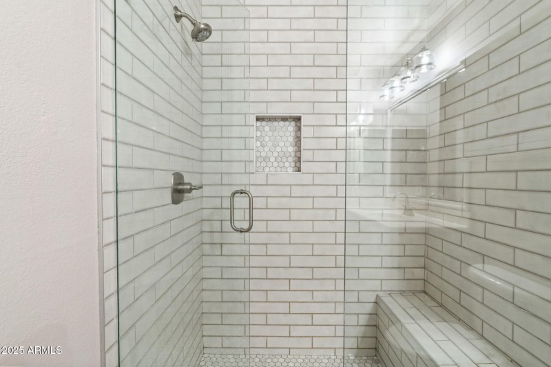 Glass Enclosed Walk-in Shower