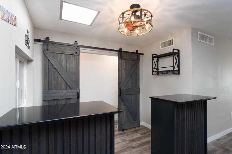 Modern Bar with Skylight