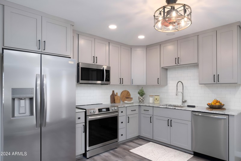 Custom Kitchen with Granite Counters
