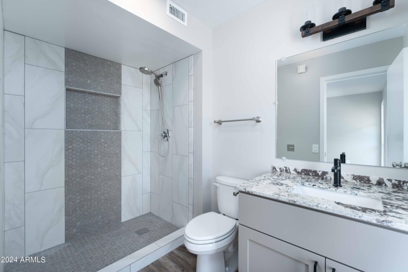 Custom Walk-In Tile Shower