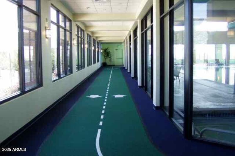 Indoor Walking/Running Track