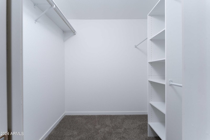 Walk-In Closet with Ample Storage