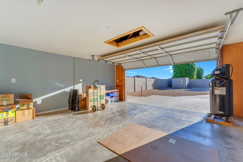 2 Car Detached Garage