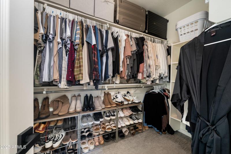 Master closet