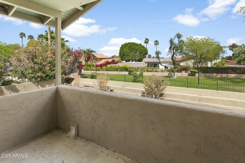 Balcony off Primary Suite