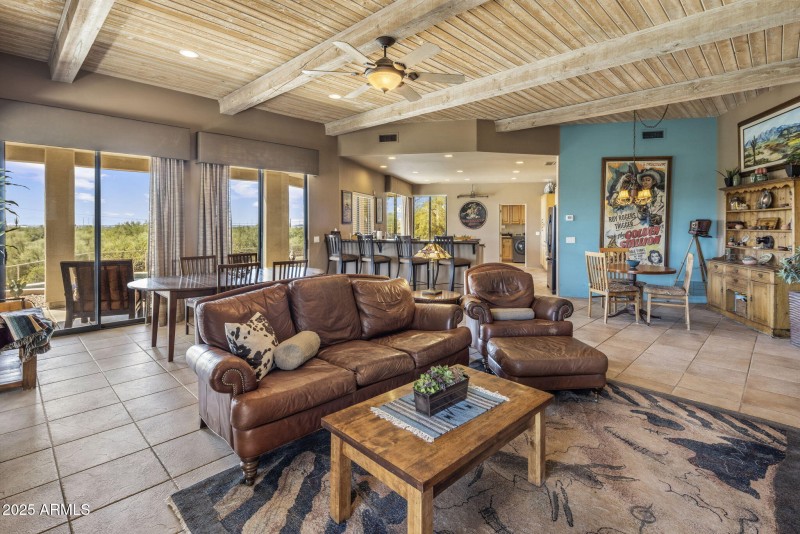 Great room towards kitchen