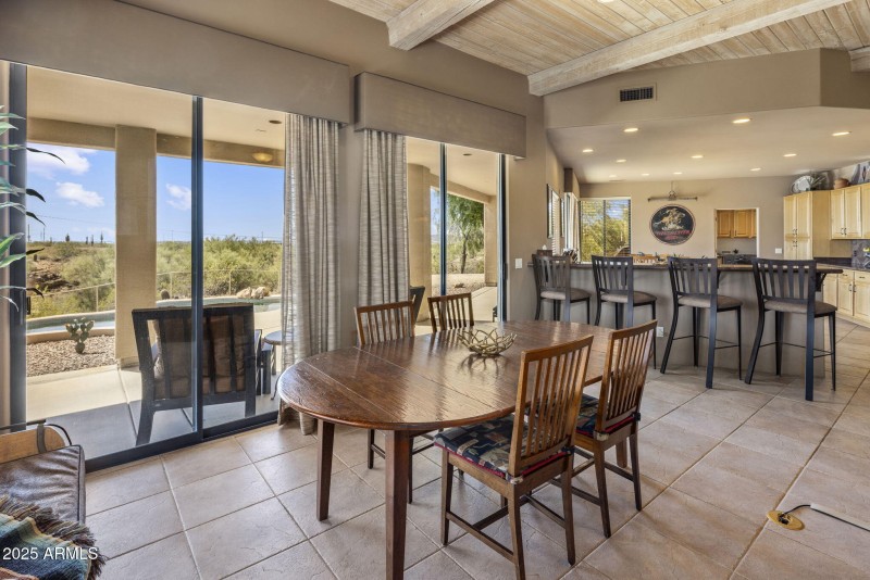 Dining towards kitchen