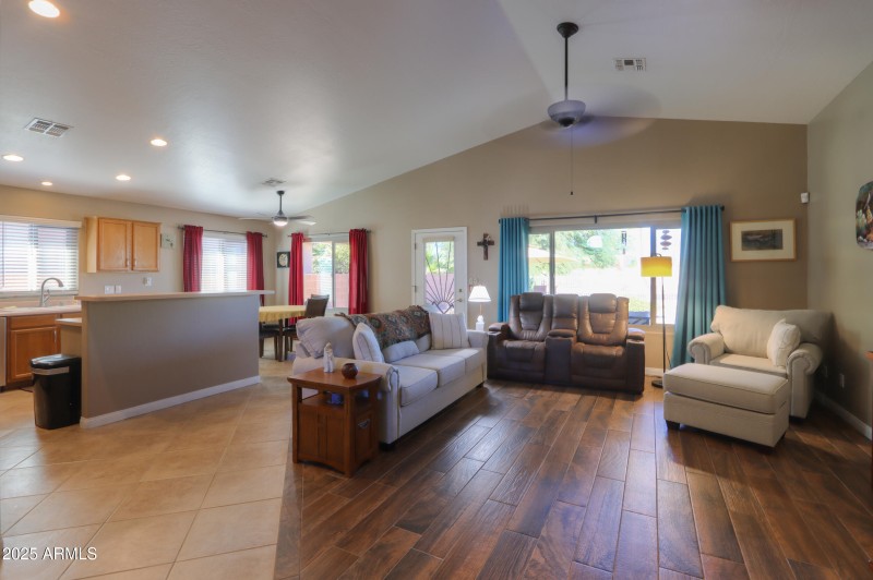 living view to eat in