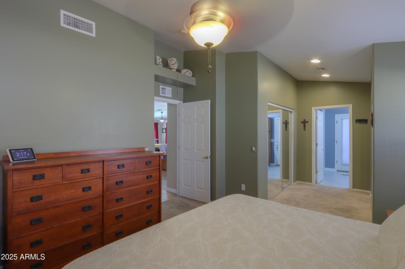 master bed view to bath