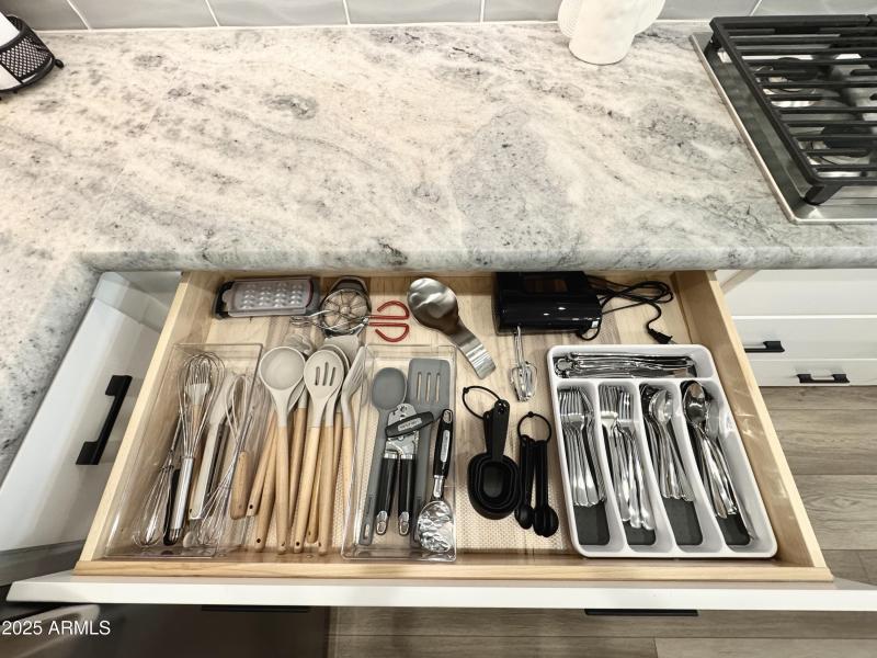 Cooking utensils and essentials