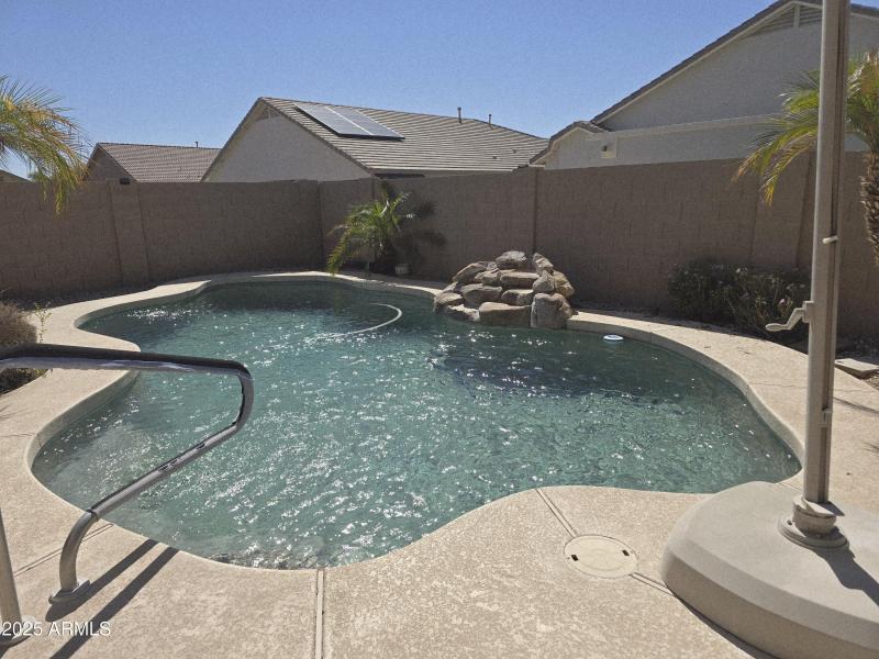 Pool With Water Fall