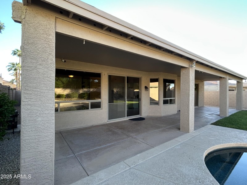 Extended Covered Patio
