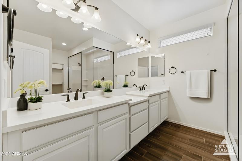 Primary Bathroom (staged)