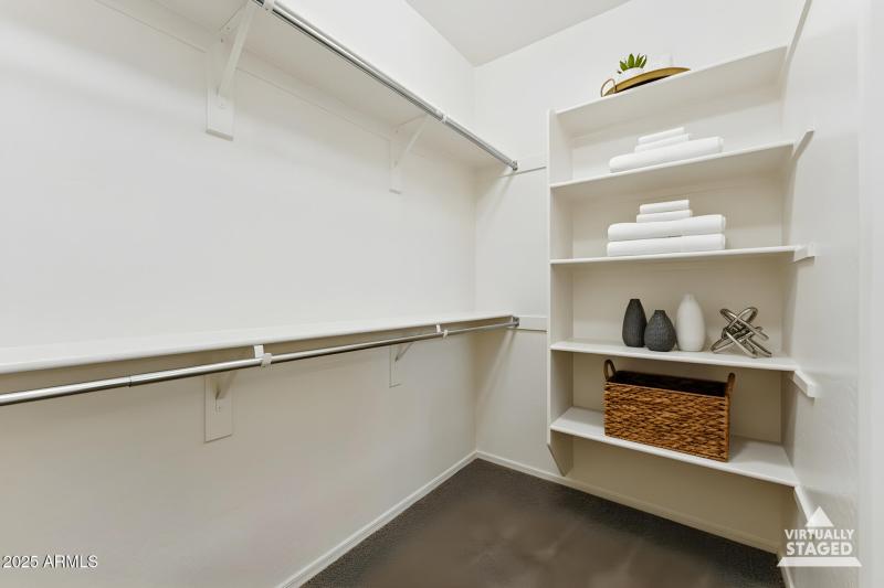 Primary Closet (staged)