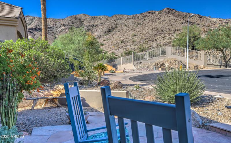 Morning View from Front Patio