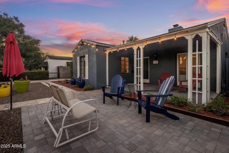 Extended Front Patio