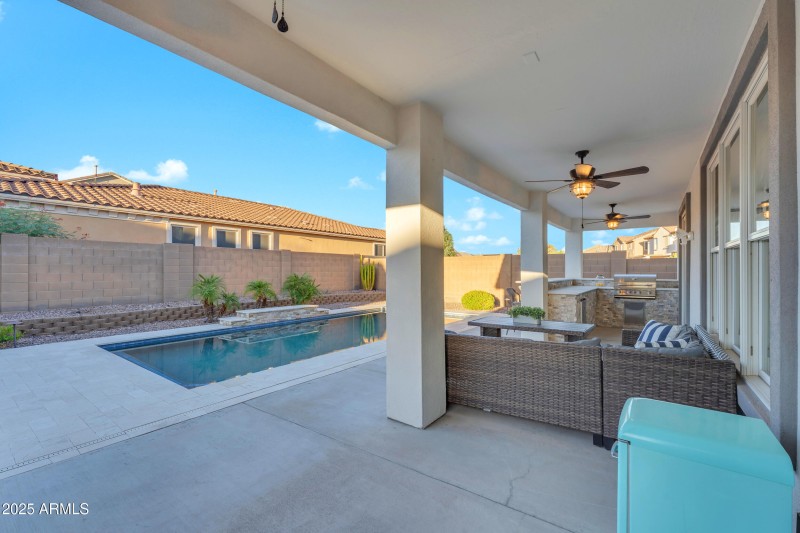 Extended Covered Patio