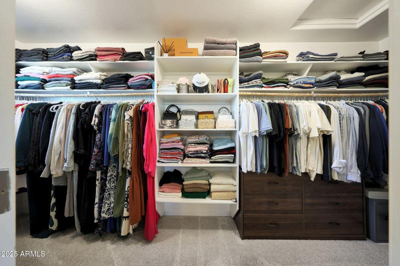 HUGE walk in closet