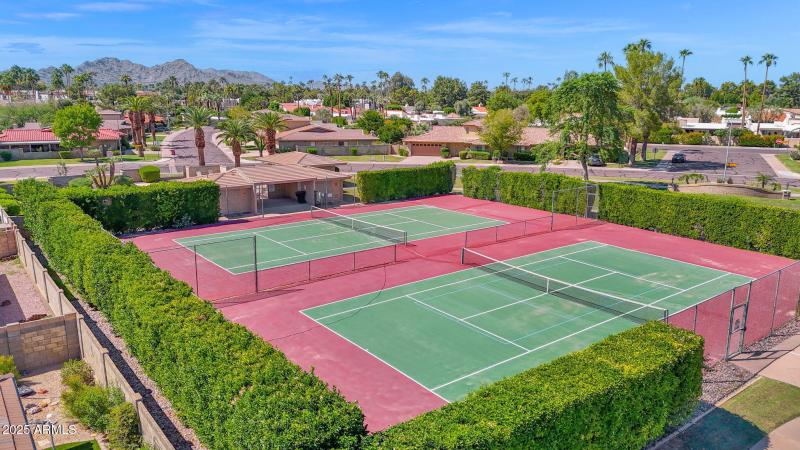 Tennis and pickleball