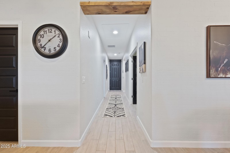 Entry hallway