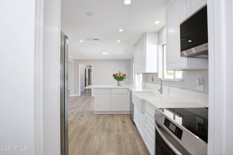 New stainless appliances