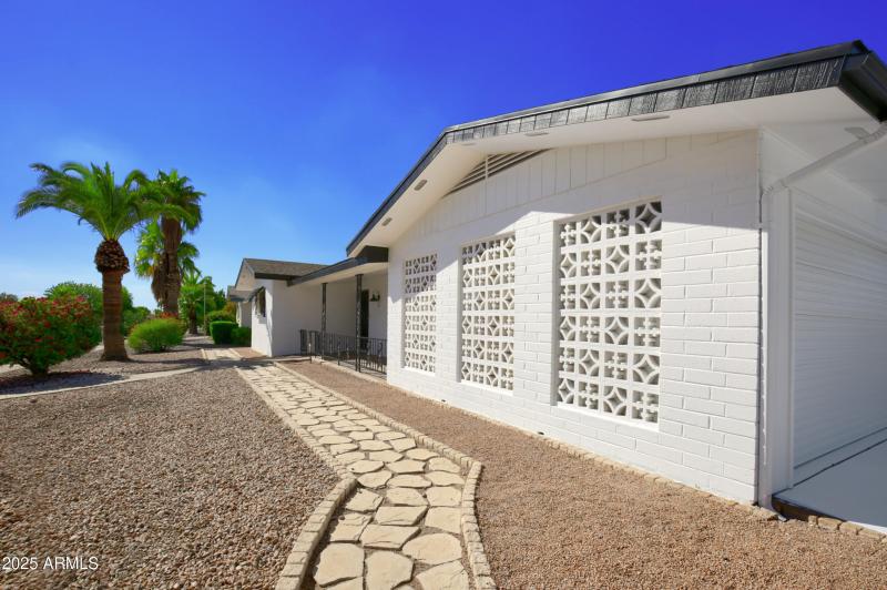 Easy care landscaping