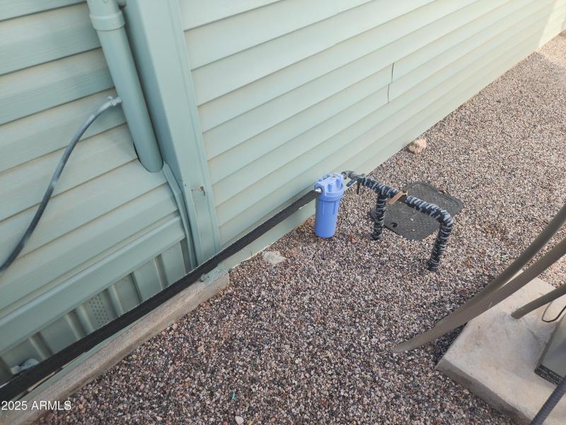 75. Additional filter between water sour