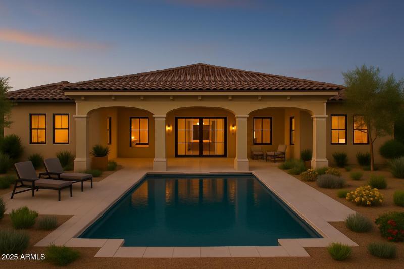 Boulder Heights - Lot 9 - Rear Render (1