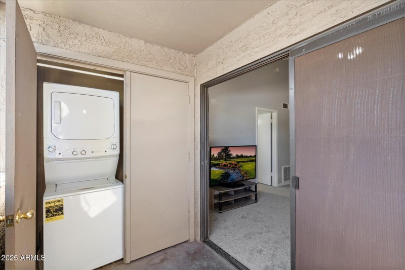 13 - Stackable Washer and Dryer