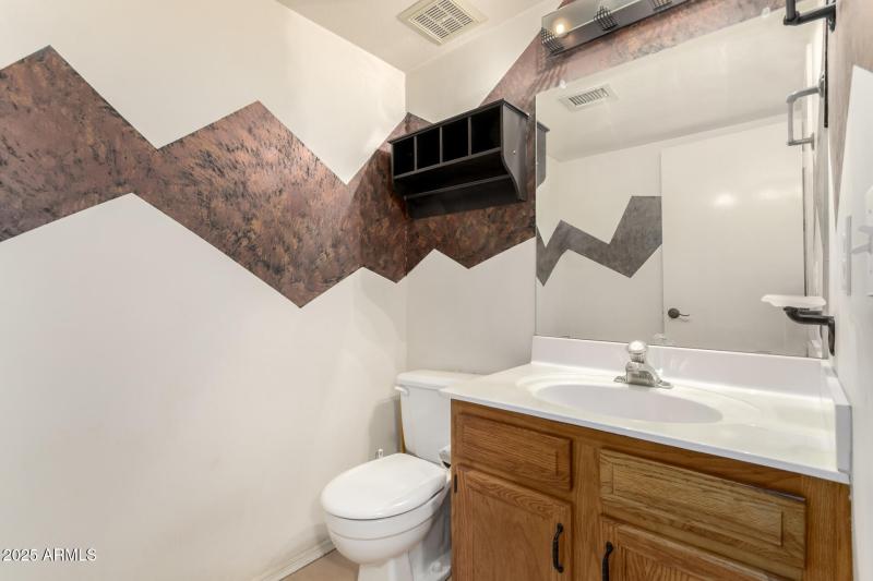 CONVENIENT HALF-BATH DOWNSTAIRS