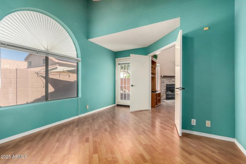 PRIMARY SUITE OFF LIVING ROOM